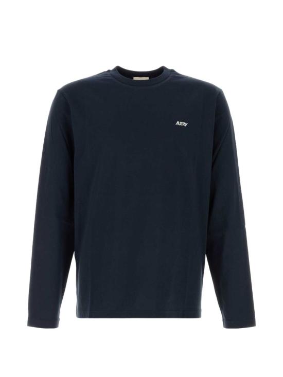 26FW 오트리 긴팔 티셔츠 LSPX 006BJERSEYBLUE