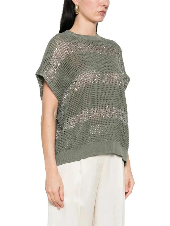  브루넬로 쿠치넬리 스웨터 01a03d69 ad42 73be 9196 365031e83979 GREEN - BRUNELLO CUCINELLI