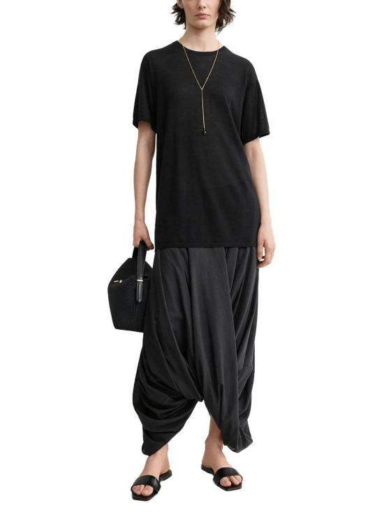  토템 폴로 티셔츠 01a03d69 1da6 7948 a8c4 20cf0f8920a0 BLACK - TOTEME