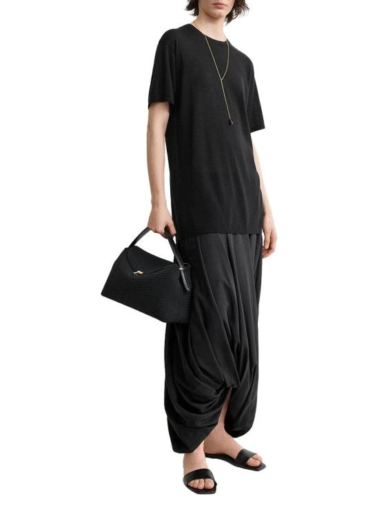  토템 폴로 티셔츠 01a03d69 1da6 7948 a8c4 20cf0f8920a0 BLACK - TOTEME