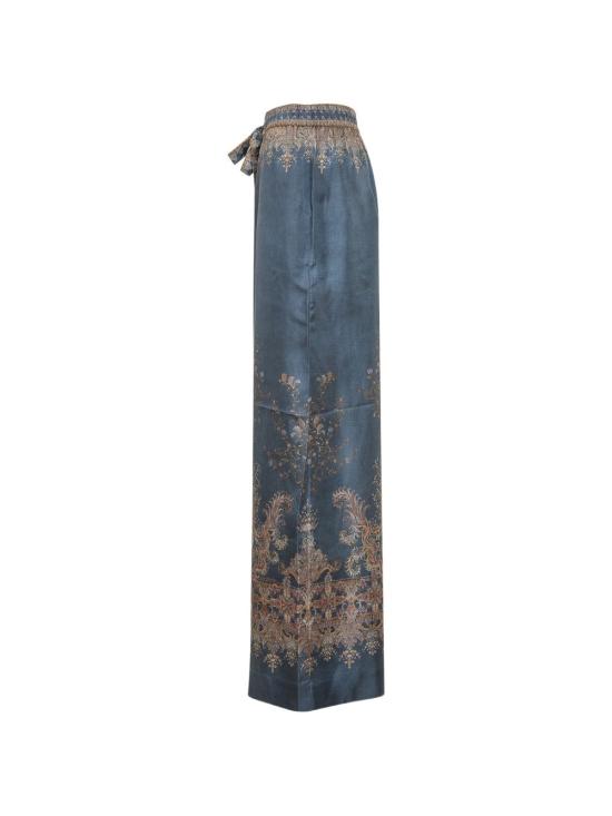 26FW 짐머만 스트레이트 팬츠 1111PF261 NAP NAVY PAISLEY - ZIMMERMANN