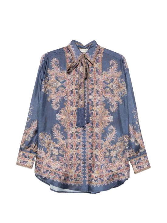 26FW 짐머만 셔츠 9676TF261 NAP NAVY PAISLEY