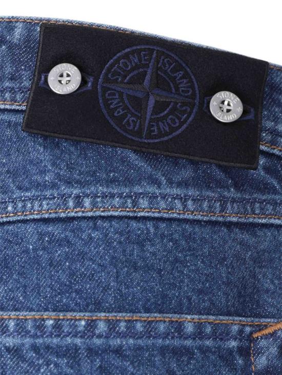 26FW 스톤 아일랜드 스트레이트 팬츠 L2S14J100005 S0J34VJ202 BLUE MEDIUM WASH - STONE ISLAND