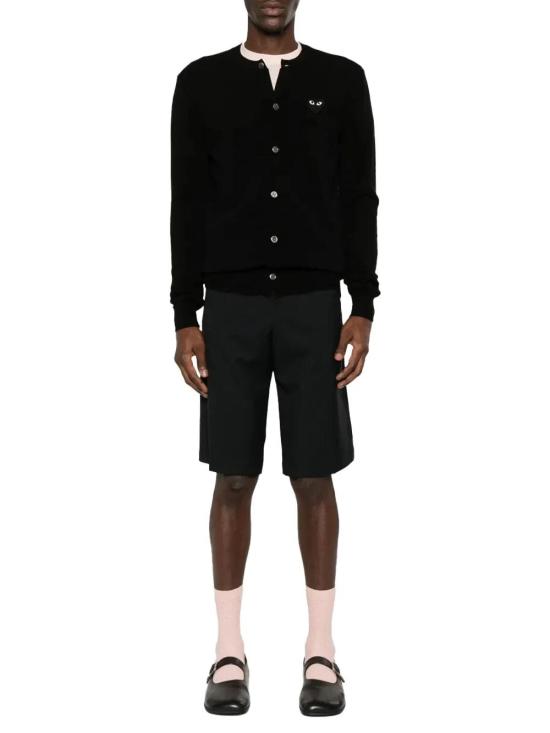  꼼데가르송 스웨터 01a03d69 61b4 78e0 8d10 39d0246e6716 BLACK - COMME DES GARCONS