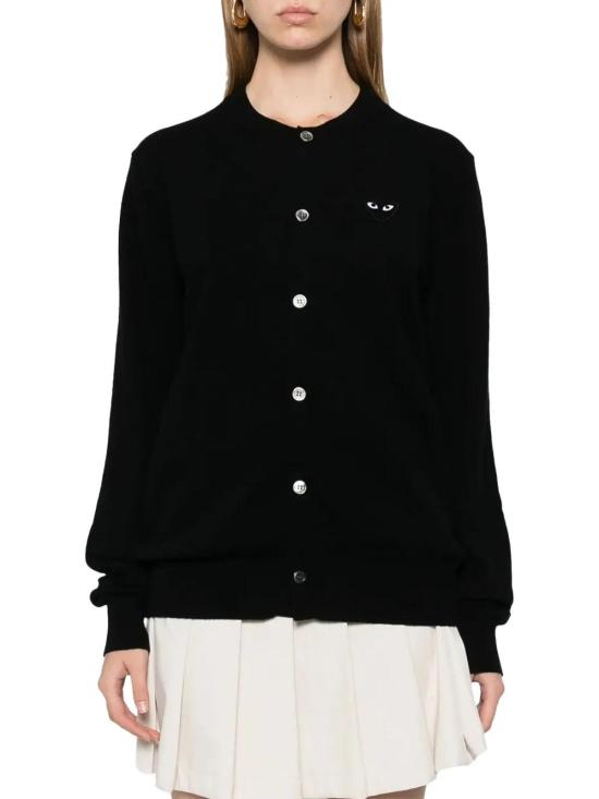  꼼데가르송 스웨터 01a03d69 61b4 78e0 8d10 39d0246e6716 BLACK - COMME DES GARCONS