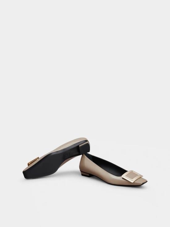 26SS 로저비비에 플랫 슈즈 RVW00700920D1PC415 Beige - ROGER VIVIER