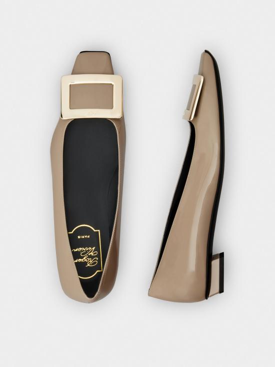 26SS 로저비비에 플랫 슈즈 RVW00700920D1PC415 Beige - ROGER VIVIER