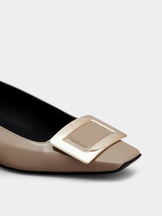 26SS 로저비비에 플랫 슈즈 RVW00700920D1PC415 Beige - ROGER VIVIER