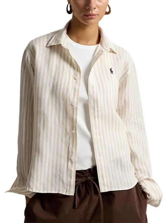  랄프 로렌 탑 01a03d69 9abc 71c8 87ed 6a2f81bbf1d7 BEIGE - RALPH LAUREN