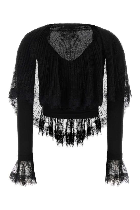 26FW 블루마린 스웨터 RF6172MA3132M732A 22222 Black - BLUMARINE