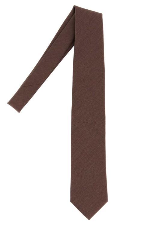 26FW 브리오니 넥타이 O61D00ODA07 6100 Brown - BRIONI