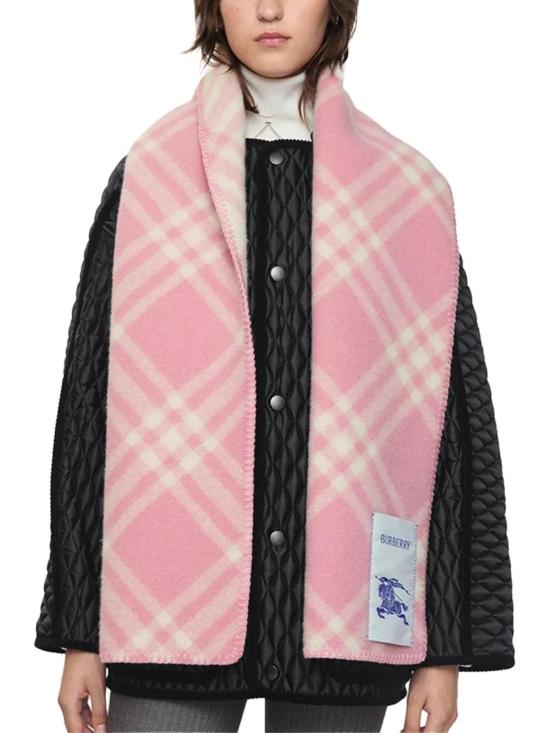  버버리 머플러/스카프 01a03d69 fc50 77cd a080 22fae1101087 PINK - BURBERRY