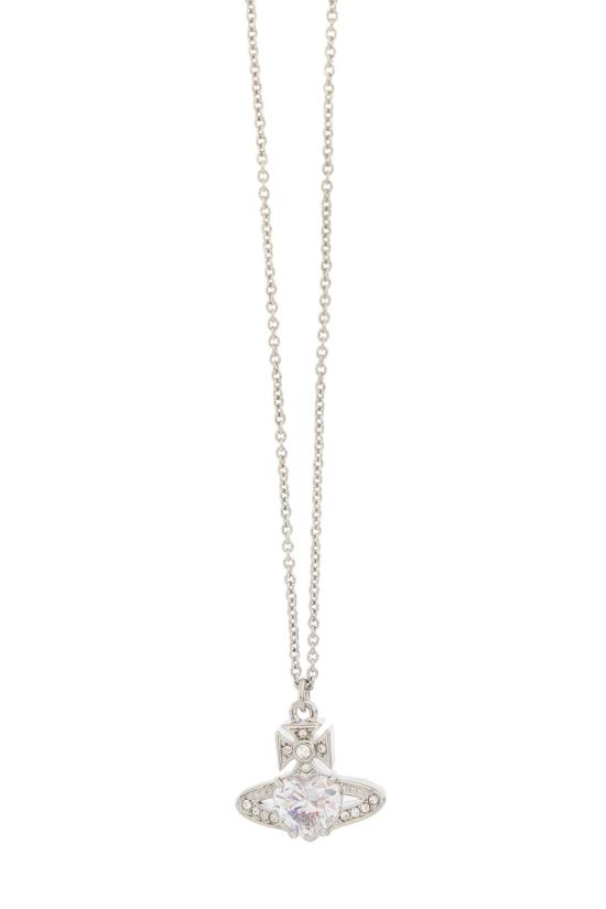 26FW 비비안웨스트우드 아리엘라 펜던트 실버 목걸이 6302038Y 02P169 CN PLATINUM WHITE - VIVIENNE WESTWOOD