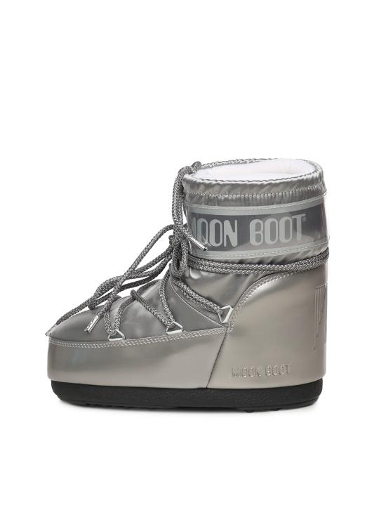26FW 문부츠 아이콘 나일론 로우 부츠 80D1409350 H001 SILVER - MOON BOOT