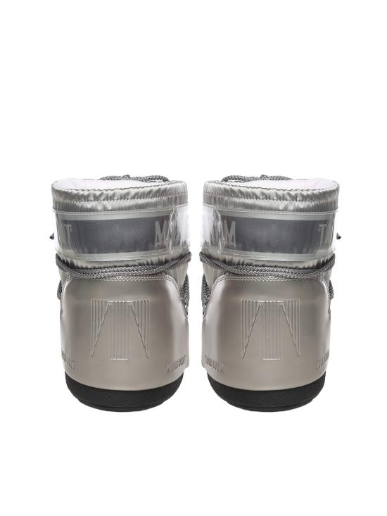 26FW 문부츠 아이콘 나일론 로우 부츠 80D1409350 H001 SILVER - MOON BOOT