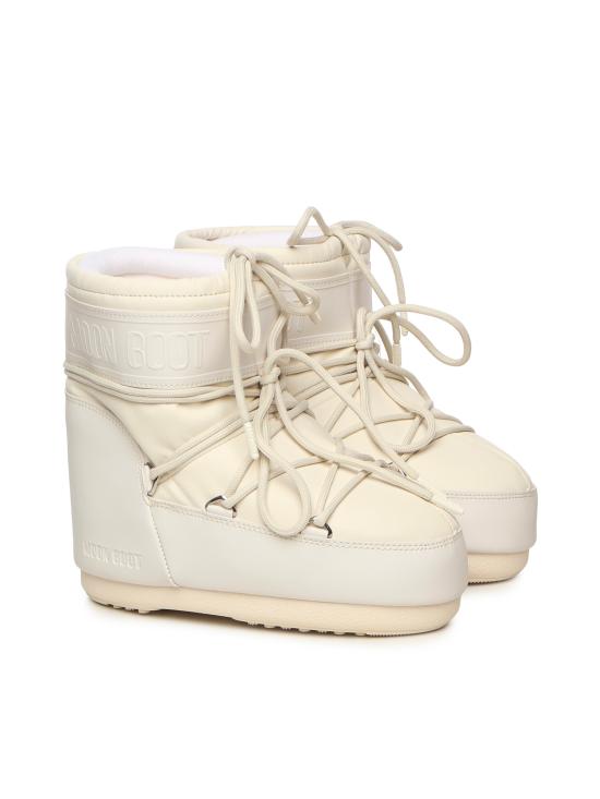 26FW 문부츠 아이콘 나일론 로우 부츠 80D1409380 L002 CREAM - MOON BOOT