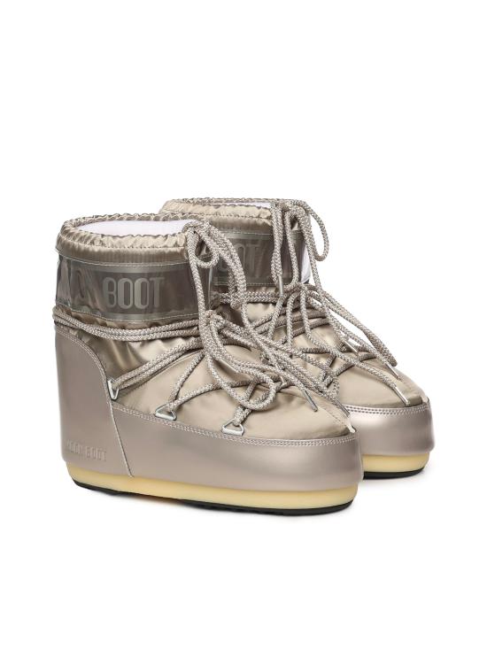 26FW 문부츠 아이콘 나일론 로우 부츠 80D1409350 B003 PLATINUM - MOON BOOT