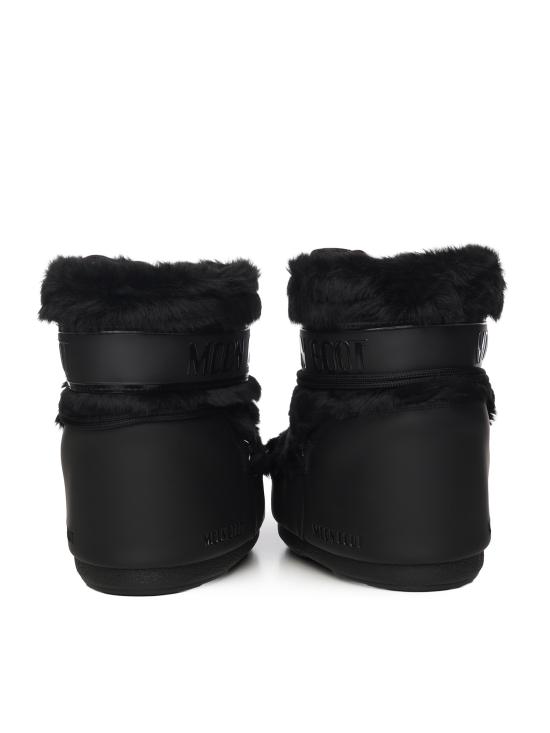 26FW 문부츠 아이콘 나일론 로우 부츠 80D1409390 N001 BLACK - MOON BOOT