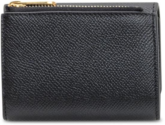 26FW 살바토레 페라가모 간치니 3폴드 반지갑 220862 779894 BLACK DOM - SALVATORE FERRAGAMO