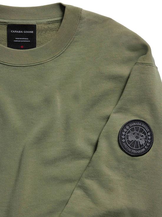  캐나다구스 스웨터 01a0577e 8970 7b57 96fc 9e80568919f1 GREEN - CANADA GOOSE