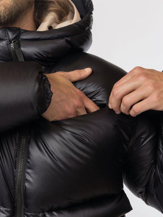 26FW 스노우피크 자켓 Pertex Shild Nero의 피우미노 콘 카푸치오 - SNOW PEAK