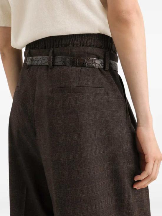 26FW 돌체앤가바나 스트레이트 팬츠 GP263TFQZA7 S8100 QUADRI CHECK TARTAN - DOLCE & GABBANA