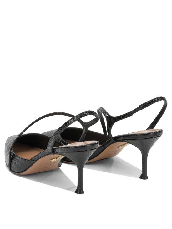 26FW 아쿠아주라 힐/펌프스 다이너스티 65mm 힐 슈즈 블랙 - AQUAZZURA