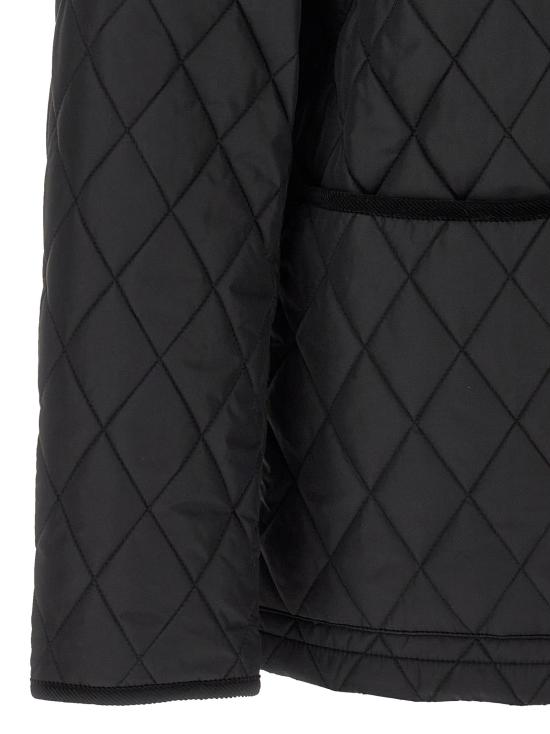 26FW 버버리 패딩 해딩턴  재킷 블랙 - BURBERRY
