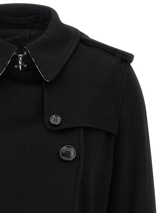 26FW 버버리 코트 켄싱턴  및 트렌치  블랙 - BURBERRY
