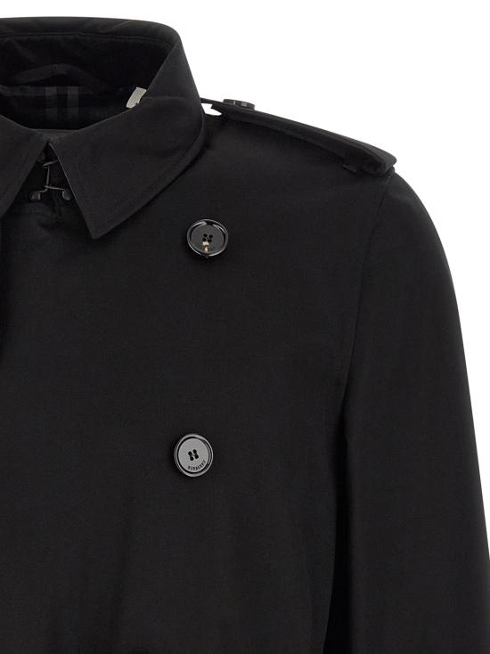 26FW 버버리 트렌치 코트 켄싱턴 코트 및  블랙 - BURBERRY