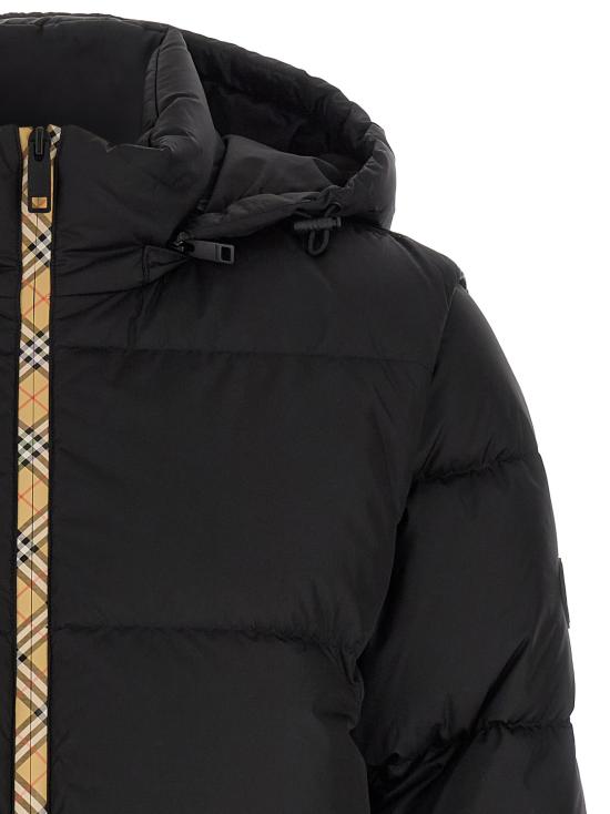 26FW 버버리 패딩 랭데일  재킷 블랙 - BURBERRY