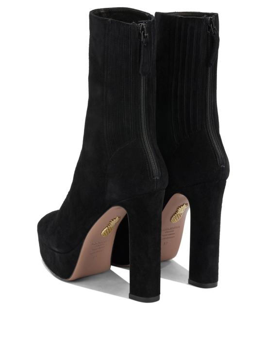 26FW 아쿠아주라 부츠 마틴 110mm  및 앵클  블랙 - AQUAZZURA
