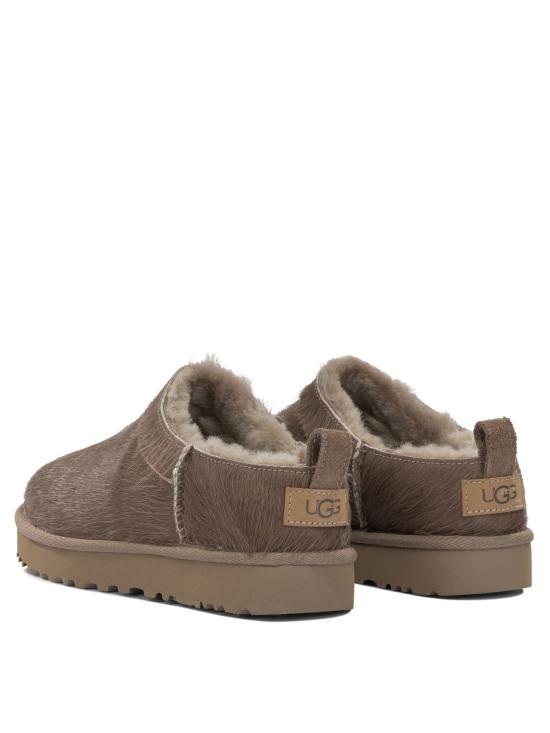 26FW 어그 부츠 마이크로  및 앵클  브라운 - UGG