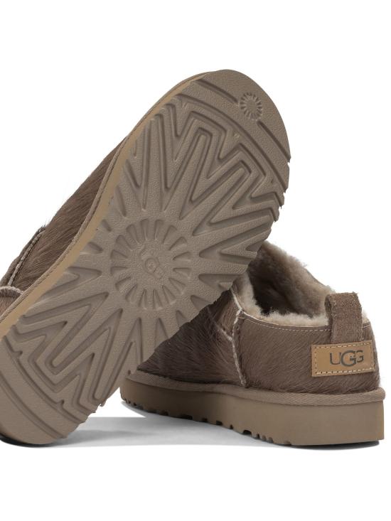 26FW 어그 부츠 마이크로  및 앵클  브라운 - UGG