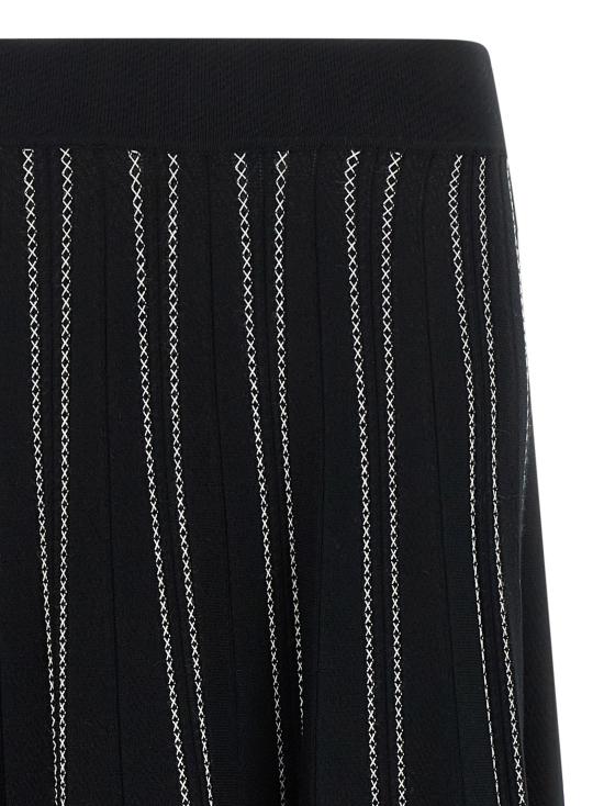 26FW 엘리자베타프랜치 스커트 오리가미 니트  블랙 - ELISABETTA FRANCHI