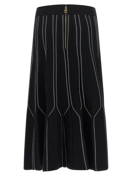 26FW 엘리자베타프랜치 스커트 오리가미 니트  블랙 - ELISABETTA FRANCHI