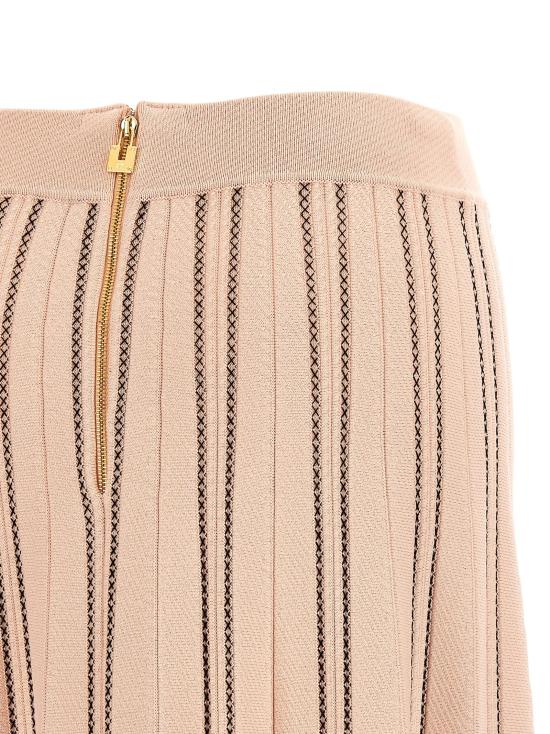 26FW 엘리자베타프랜치 스커트 오리가미 니트  핑크 - ELISABETTA FRANCHI