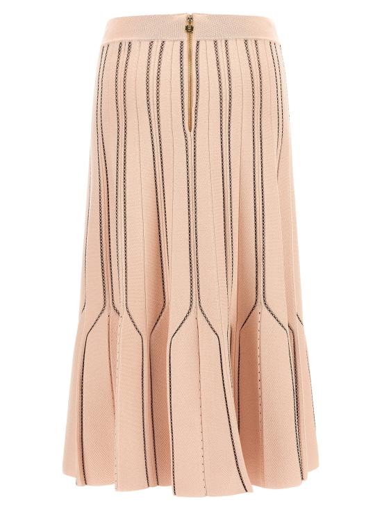 26FW 엘리자베타프랜치 스커트 오리가미 니트  핑크 - ELISABETTA FRANCHI