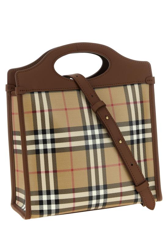 26FW 버버리 토트백 포켓 핸드백 베이지색 - BURBERRY