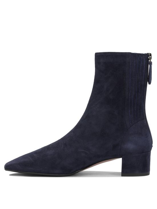 26FW 아쿠아주라 부츠 생토노레 35mm  및 앵클  블루 - AQUAZZURA