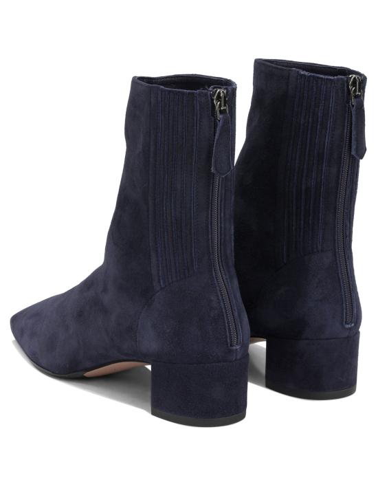 26FW 아쿠아주라 부츠 생토노레 35mm  및 앵클  블루 - AQUAZZURA