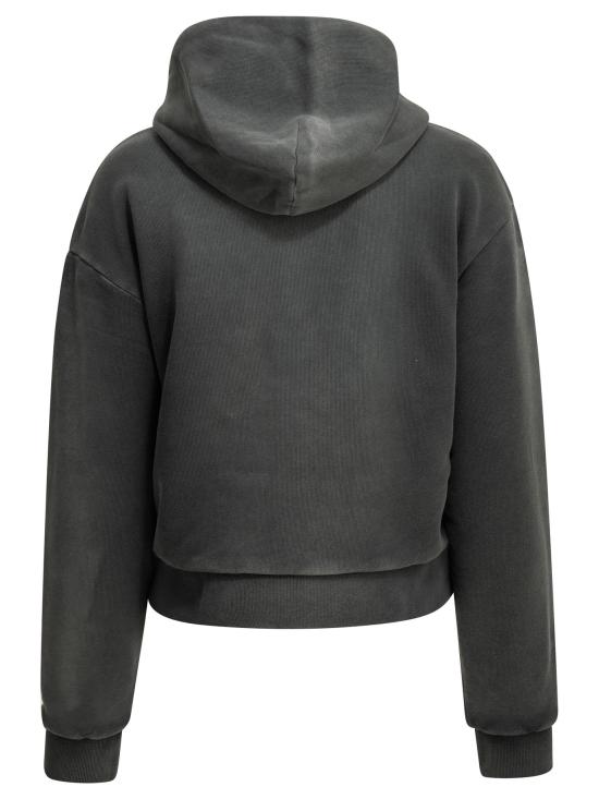 26FW 아크네 스튜디오 긴팔 티셔츠 회색 스웨트셔츠 - ACNE STUDIOS