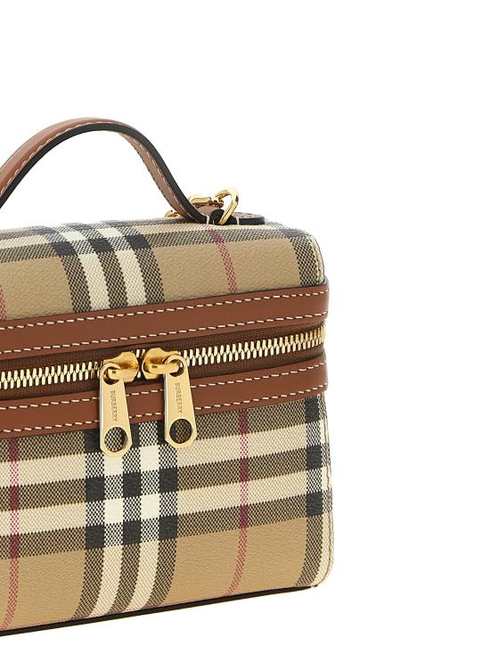 26FW 버버리 크로스백 베니티 크로스바디 백 베이지 - BURBERRY