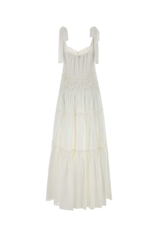 26FW 끌로에 원피스 CH26ARO39040 107 White - CHLOE