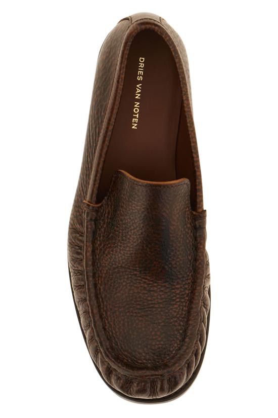 26FW 드리스 반 노튼 슈즈 2620117100136 704 Dark brown - DRIES VAN NOTEN
