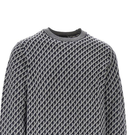 26FW 엠포리오 아르마니 니트웨어 EM006360AF27946 Blue - EMPORIO ARMANI