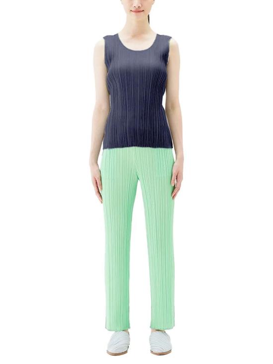  이세이 미야케 민소매 티셔츠 01a03d69 73fe 75fe b0bc 0dfba9d7a3a3 NAVY - ISSEY MIYAKE