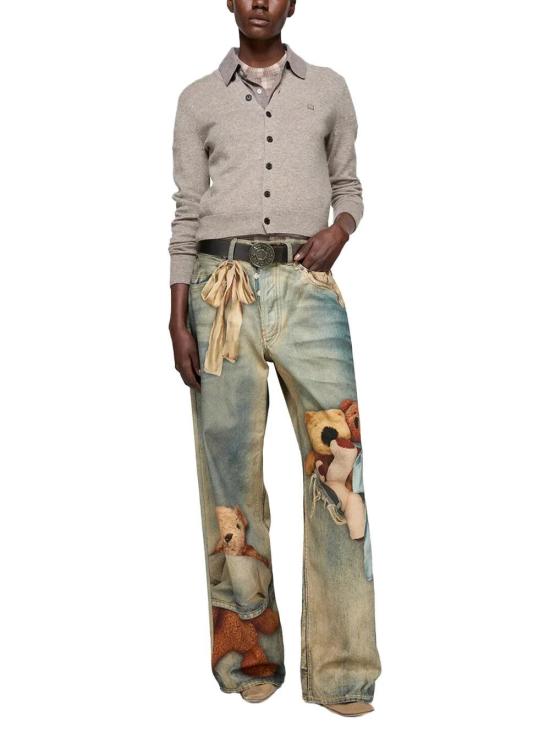  아크네 스튜디오 스웨터 01a03d69 e27b 7378 a176 54a1d2318201 BEIGE - ACNE STUDIOS