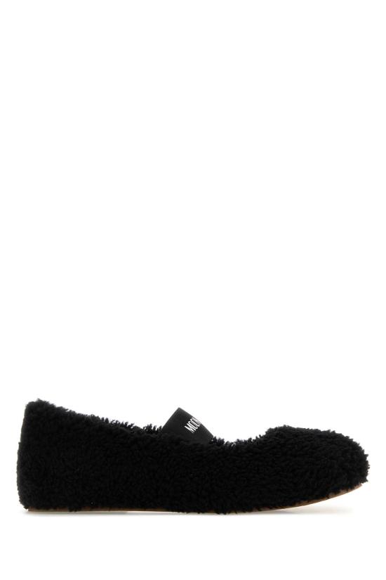 26FW 문부츠 플랫 슈즈 2400010 N001 Black