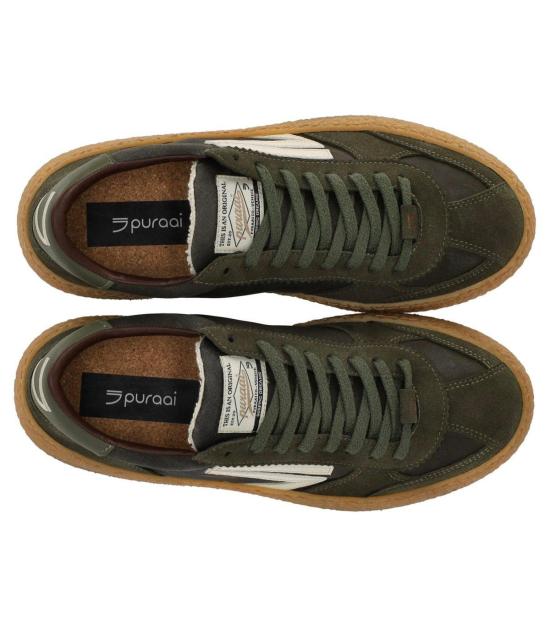 26FW 푸라이 스니커즈 PU101V 076 40 Green - PURAAI